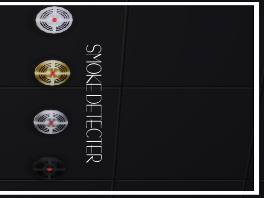 The Sims Resource Luxury Smoke Detector