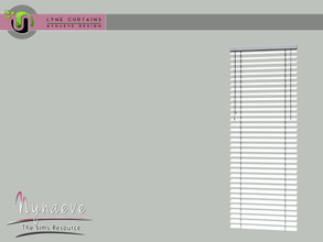 Sims 3 — Lyne Curtains - Blinds V1 by NynaeveDesign — Lyne Curtains - Blinds V1 Located in Decor - Curtains and Blinds