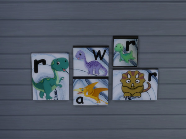 Sims 4 — Paintings Here and There-KIDS ROOM PACK REQUIRED by mamasimmer504 — These paintings are perfect for any nursery