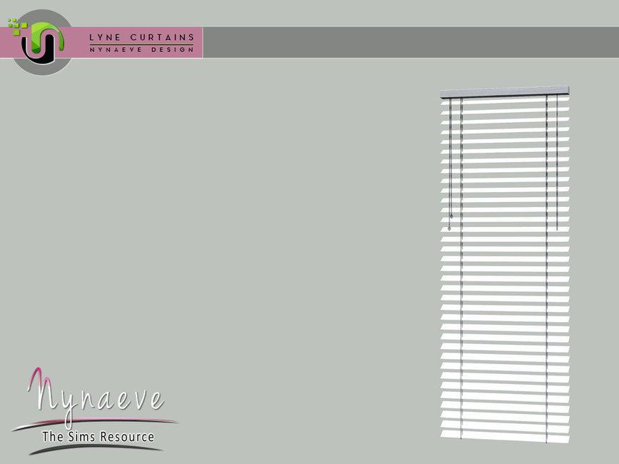 The Sims Resource Lyne Curtains Blinds V1