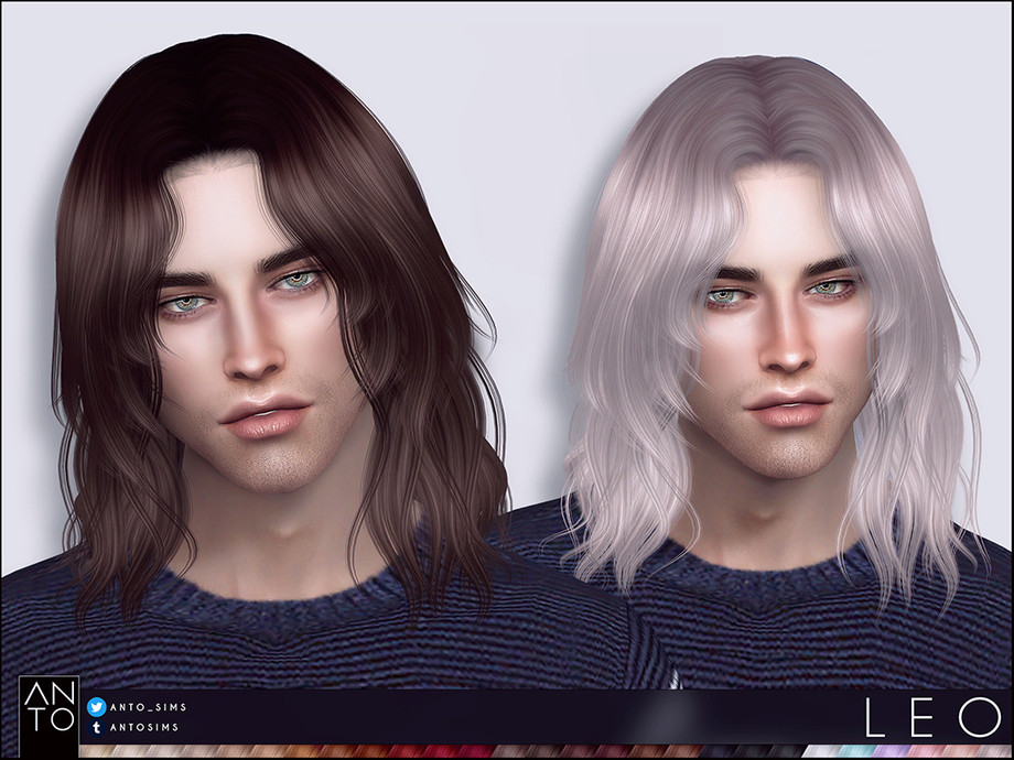The Sims Resource - Anto - Leo (Hairstyle)