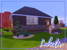 Sims 4 — Laheliv by Illysian — A small cabin, 1 bedroom, 1 bathroom, with a brown and beige theme. Little was done to the