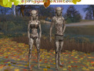 Sims 4 — Skinton spriggan for male and female by yugoza2 — Skinton spriggan for male and female. (5 identical colors for