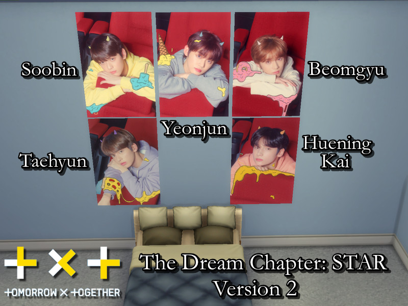 Phoenixtsukinos Txt Dream Chapter Star Posters V2