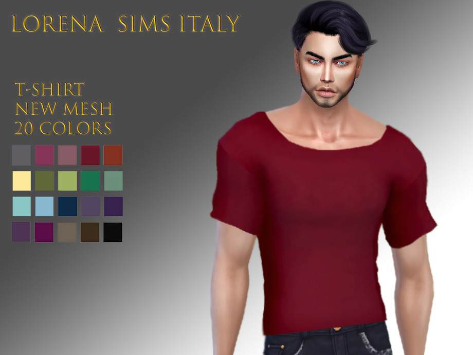 The Sims Resource - T shirt basic