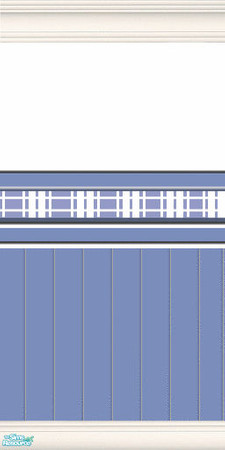 Sims 2 — Highland Blue Bedroom Set - Wall by socgrrrl725 — Part of the Highland Blue Bedroom Set. Created by Socgrrrl725.