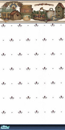 Sims 2 — Country Kitchen Misc set - Blue birdhous by Astarta — Part of the Misc country kitchen set.