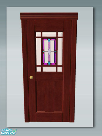 Sims 2 — Rustic Living: Door Glass 13 by Shakeshaft — Part of a recolour set of my Rustic Living Windows and Doors, set