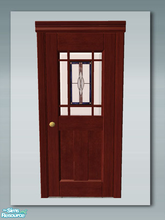 Sims 2 — Rustic Living: Door Glass 11 by Shakeshaft — Part of a recolour set of my Rustic Living Windows and Doors, set