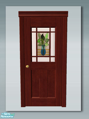 Sims 2 — Rustic Living: Door Glass 09 by Shakeshaft — Part of a recolour set of my Rustic Living Windows and Doors, set