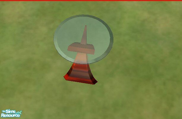 Sims 2 — Sunrise Set - Individual Item by gin513 — Recolor of maxis base game table. Beautiful orange and reds of a