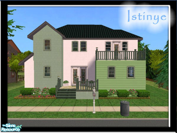 Sims 2 — Istinye by filizk — A small but very cute and cozy house to accomadate a family of four and their pets. 