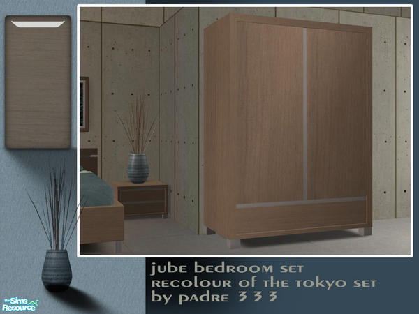The Sims Resource Jube Bedroom Suite Armoir