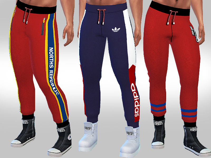 Sims Resource Athletic Joggers For Male Sims