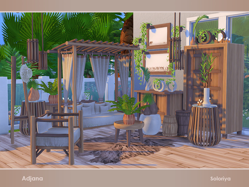 Симс древность. SIMS 4 дворик мебель. Сет Adjana SIMS 4. SIMS 4 Living Room Set. Сет мебели для симс 4.