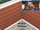 Sims 4 — Mr Bean Wallpaper by jamiex01x — Wallpaper from the animqated series of Mr Bean