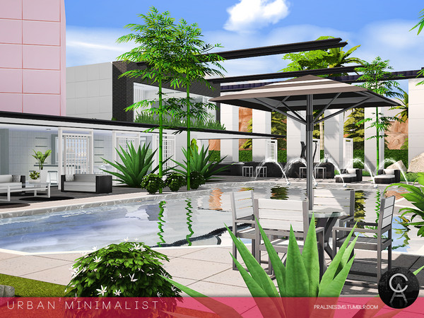 Sims 4 — Urban Minimalist by Pralinesims — By Pralinesims