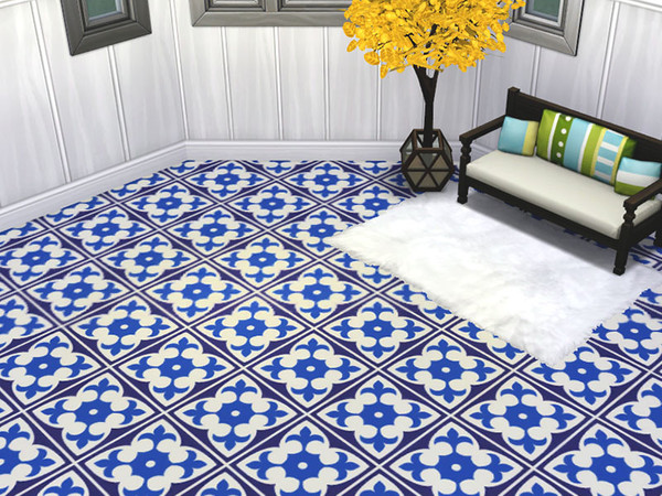 Sims 4 — Moroccan-ish tiles by AliceRedAlice — Tiles inspired by traditional Moroccan tilework. Maybe your bathroom or