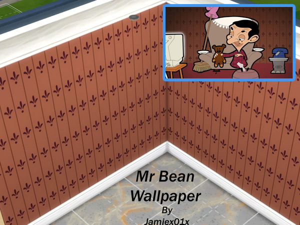 The Sims Resource - Mr Bean Wallpaper