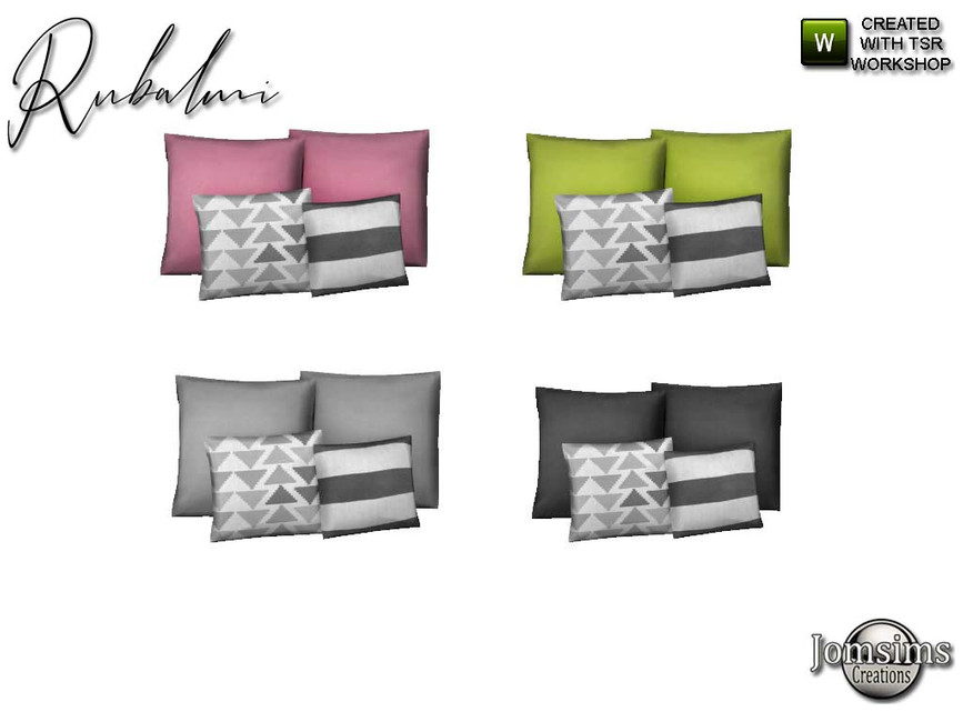 The Sims Resource rubalmi garden cushions sofa