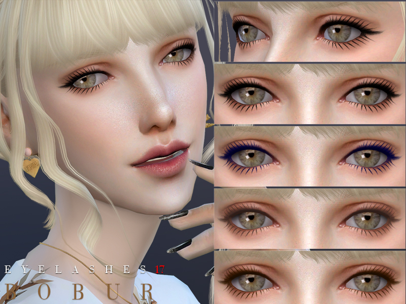 The Sims Resource Bobur Eyelashes 17