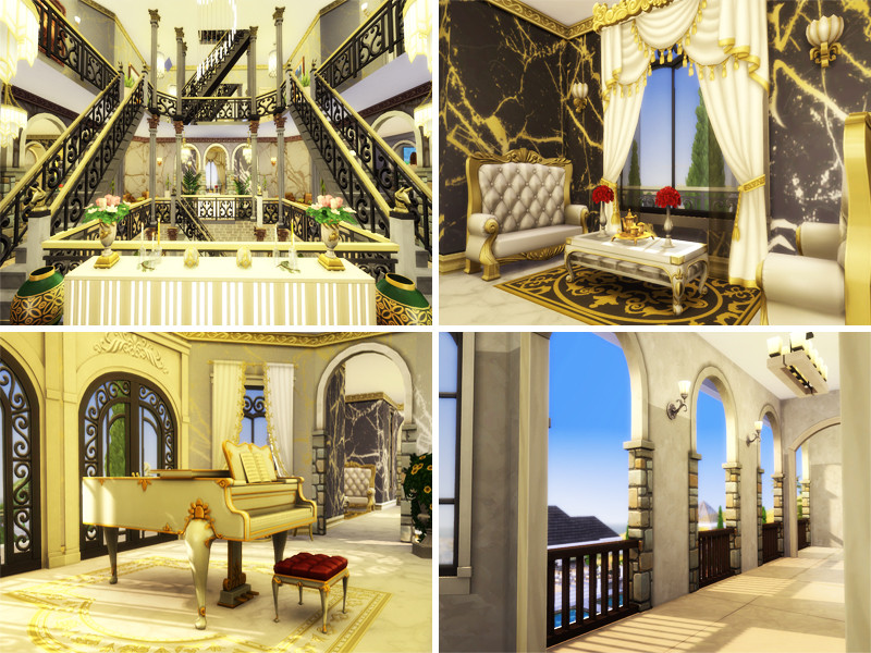 Sims 4 Mansion Living Room Ideas | Cabinets Matttroy
