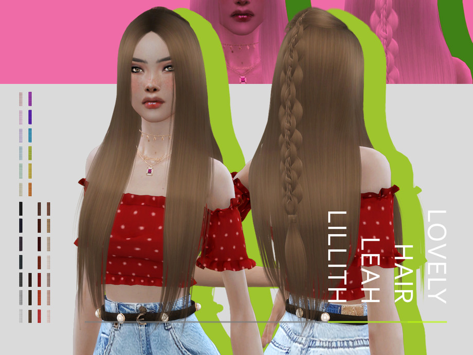 The Sims Resource Leahlillith Lovely Hair