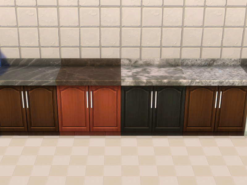 The Sims Resource Marble Counter Recolor