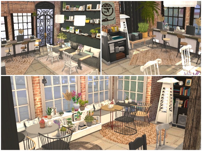 The Sims Resource - OLD QUARTER RESTAURANT