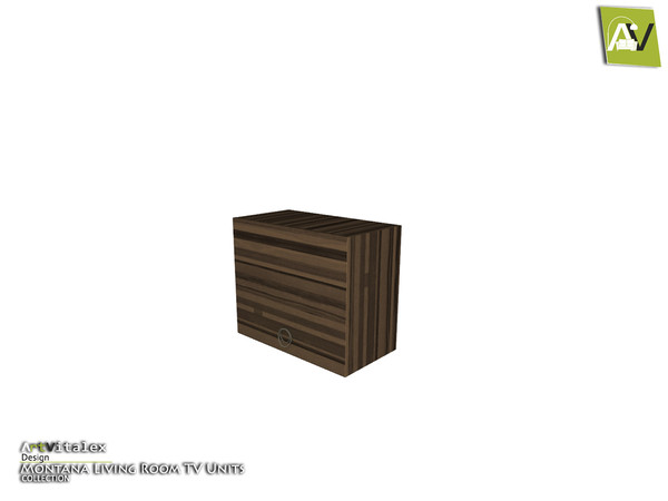 Sims 3 — Montana Wall Cupboard With Flat Door by ArtVitalex — - Montana Wall Cupboard With Flat Door - ArtVitalex@TSR,