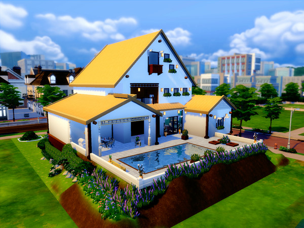 Sims 4 — Nature  by GabyLiera — Large house perfect for singles.