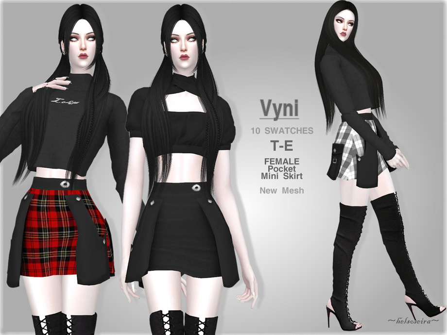 The Sims Resource - VYNI - Skirt