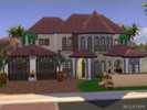 Sims 4 — Spanish Mansion by Misa1996 — This house is for big sim family. It is fully furnished and decorated. Inside is
