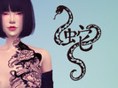 Sims 4 — Japanese Snake Tattoo 蛇 by MMD2001 — an upper torso snake tattoo :) i made the mod because i didn't