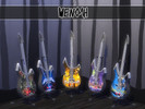 Sims 4 — Metal Band Guitar v1 by wenoah — 5 swatches by wenoah.