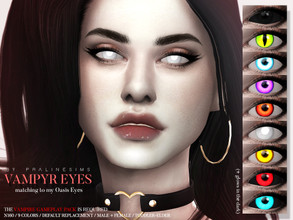Sims 4 — Vampyr Eyes N160 DEFAULT REPLACEMENT by Pralinesims — We've got many suggestions to make matching maxis-matchy