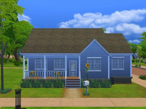 Sims 4 — Yellow Base Game by kpanggil — It's really nice if you want to make a happy family Base Gme Only Lot type :