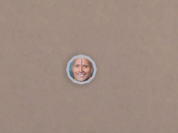 Sims 4 — Dwayne 'The Clock' Johnson Clock by RipleyGamer — I thought this would be fun to make. Base game clock with