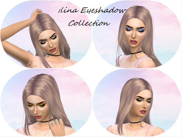 Sims 4 — Ilina Eyeshadow Collection by Ilina51 — This is a collection of 4 eyeshadow Enjoy^^