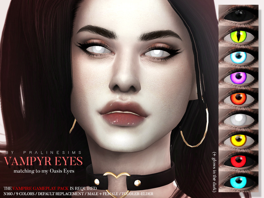 Sims 4 Eye Default Replacements Tandem Eyes Default Replacement By