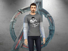 Sims 4 — Tony Stark | Age of Ultron - DJ Bruce Lee T-shirt. by mariastark — The DJ Bruce Lee t-shirt worn by Tony in Age