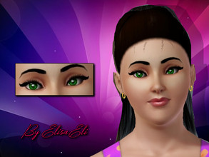 Sims 3 — nicki minaj eyeliner by elisaeli1 — This Eyeliner is inspired by Nicki Minaj. Nicki Minaj is a rapper, singer,
