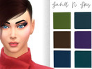 Sims 4 — sand n sky Eyeshadow by emil7747 — 6 swatches unisex thanks for downloading! if you dont , thanks for coming by 