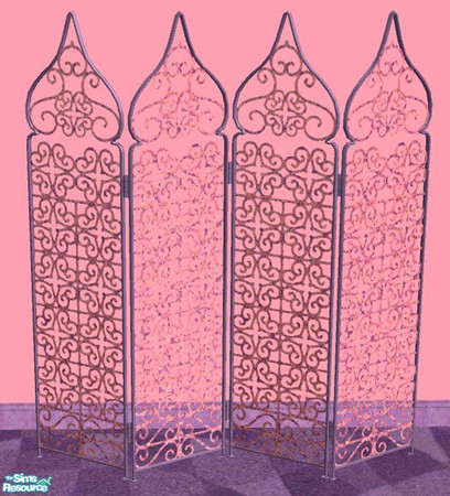 Sims 2 — Pink Screen with Purple Frame by RhondaBlonda — 