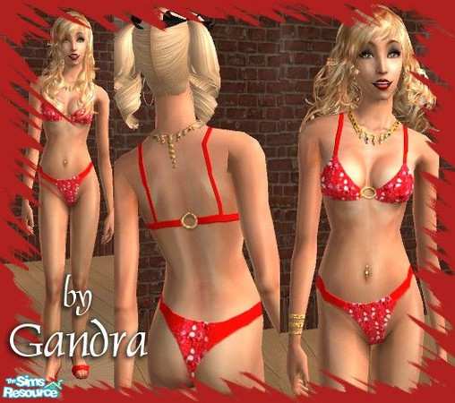 Sims 2 — Sexy female Lingerie - cherry intense by sgandra — Your ladies sims will be sexy with this lingerie! Please