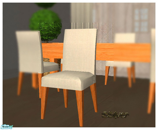 Sims 2 — Easy Breezy Dining Chair Frame by SSilver — Part of Easy Breezy Dining. Mesh by Padre333. This file is for the