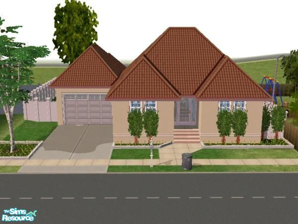 Sims 2 — 1006 Jasmine Acres  by kbradley03 — Jasmine Acres: Small single family homes. Pristine lawns, tidy furnishings,