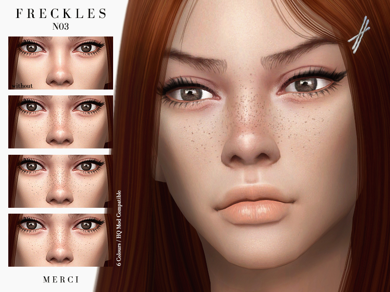 The Sims Resource Freckles N03