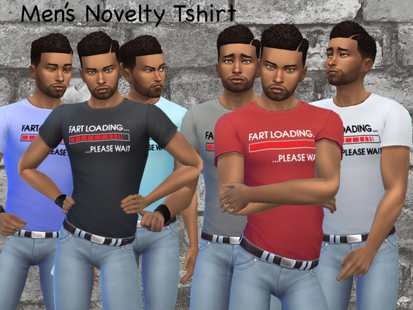 The Sims Resource - Adult Men's Novelty T-shirt