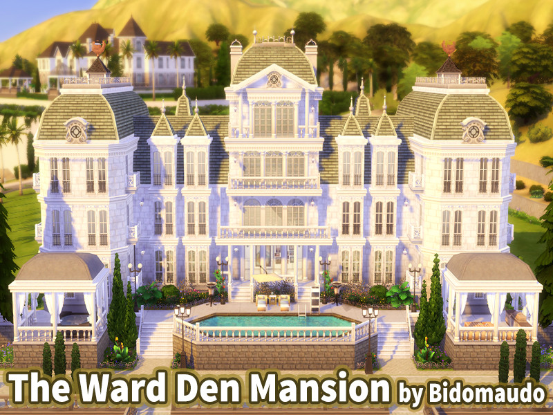 Sims 4 The Sims Resource | The Ward Den Mansion by TSR Creator